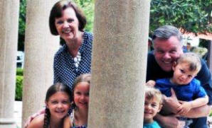 Rod and Sherry with the Grandkids