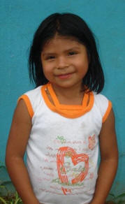 Guaymi Indian girl